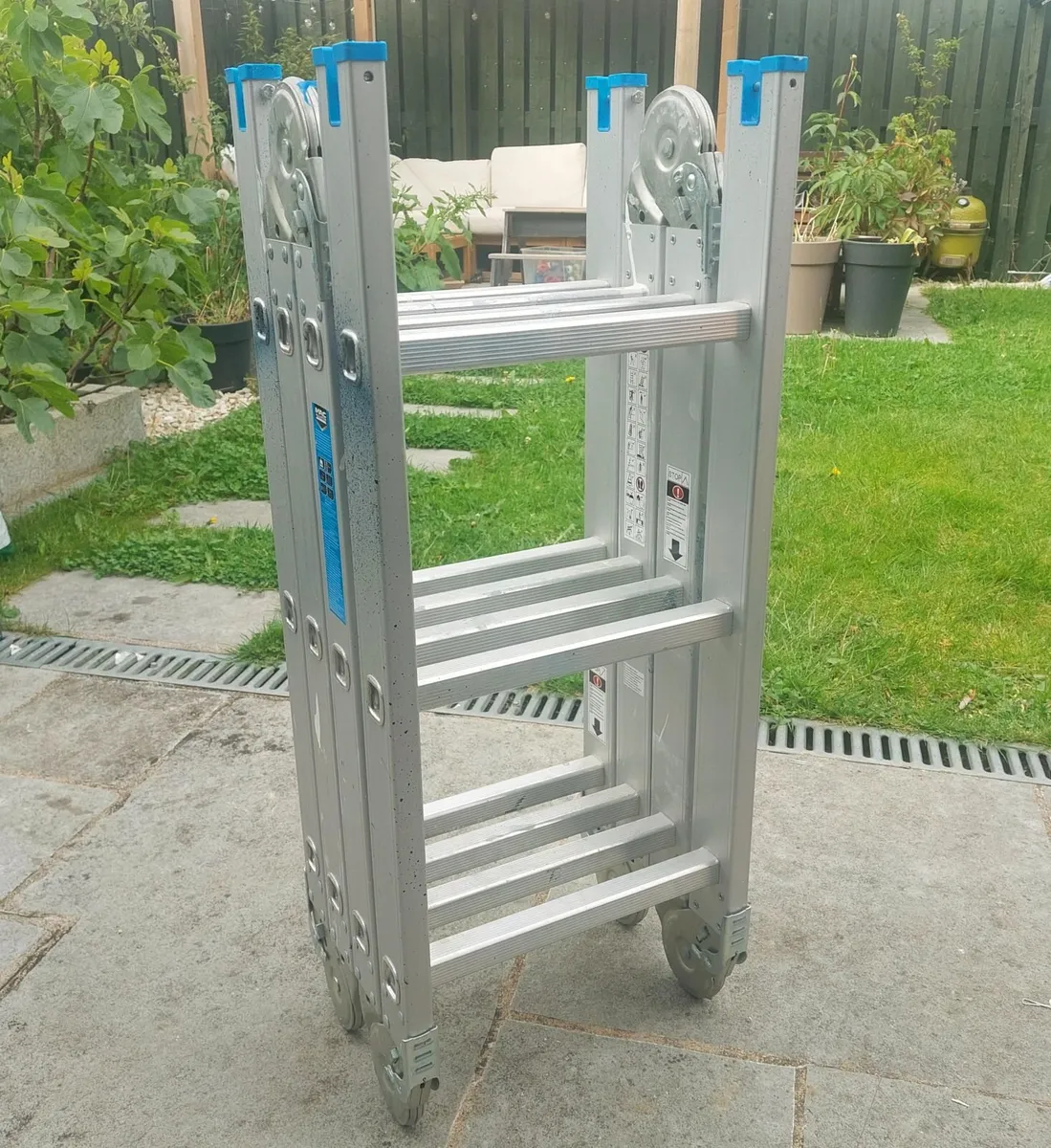 Mac Allister Professional 4x3 Combination Ladder - Image 1