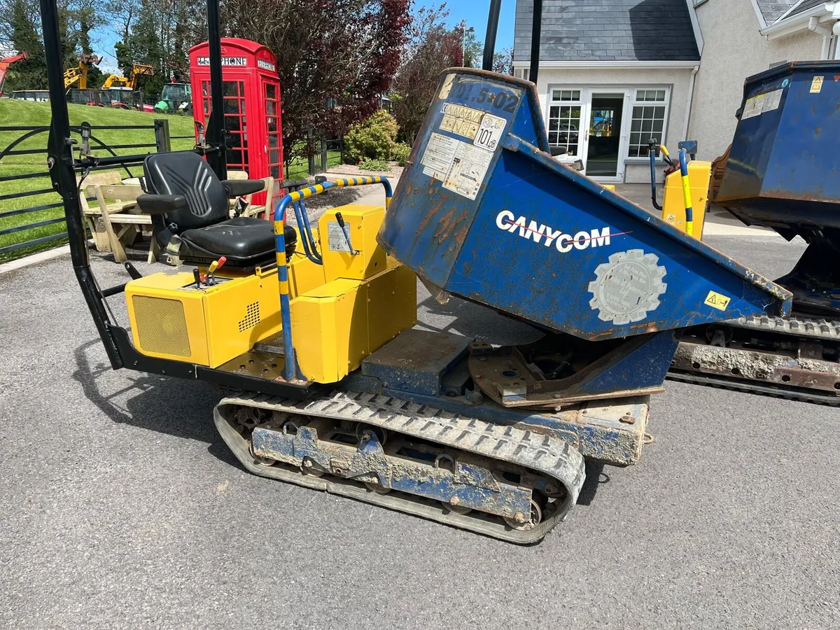 2017 canycom track dumpers - Image 2