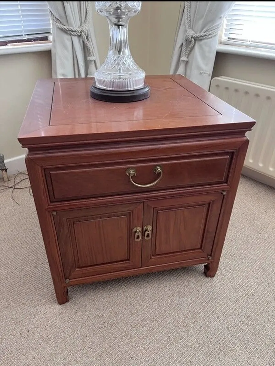 Rosewood Media Cabinet