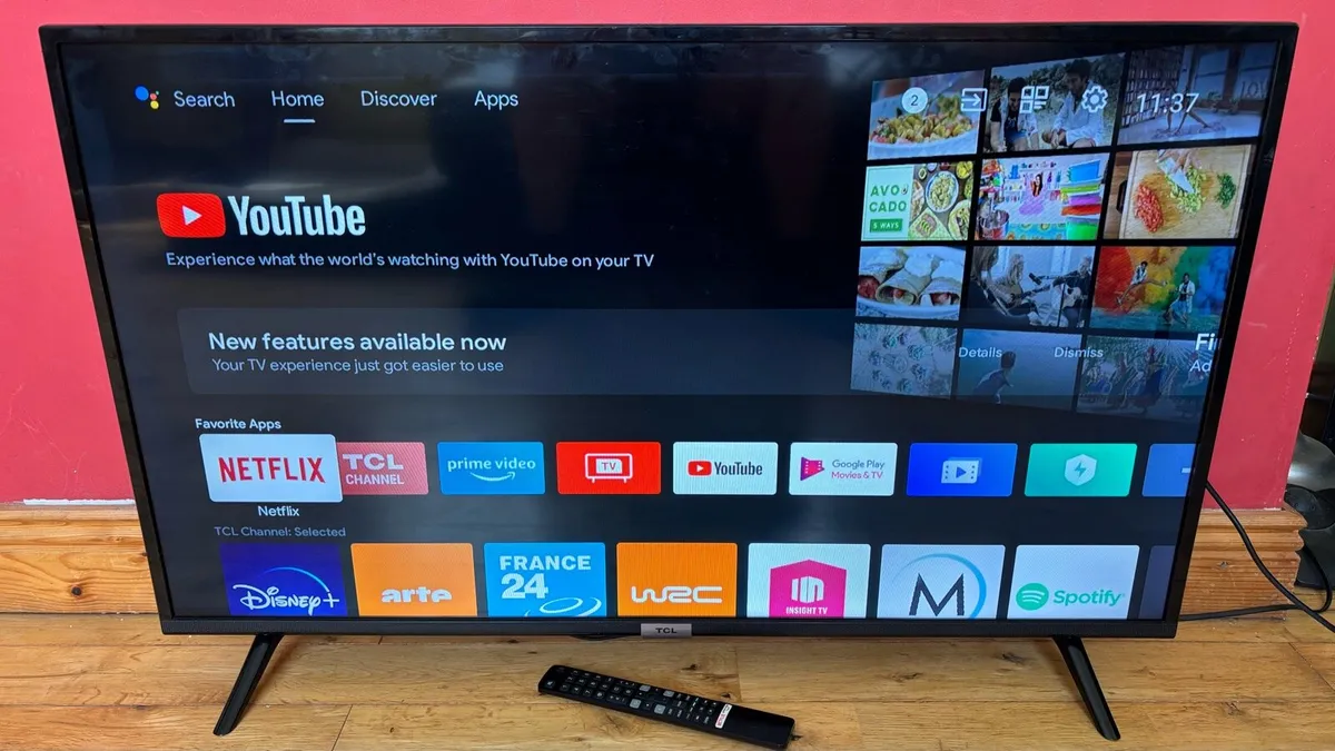 40” TCL Smart TV with Android TV - Image 3