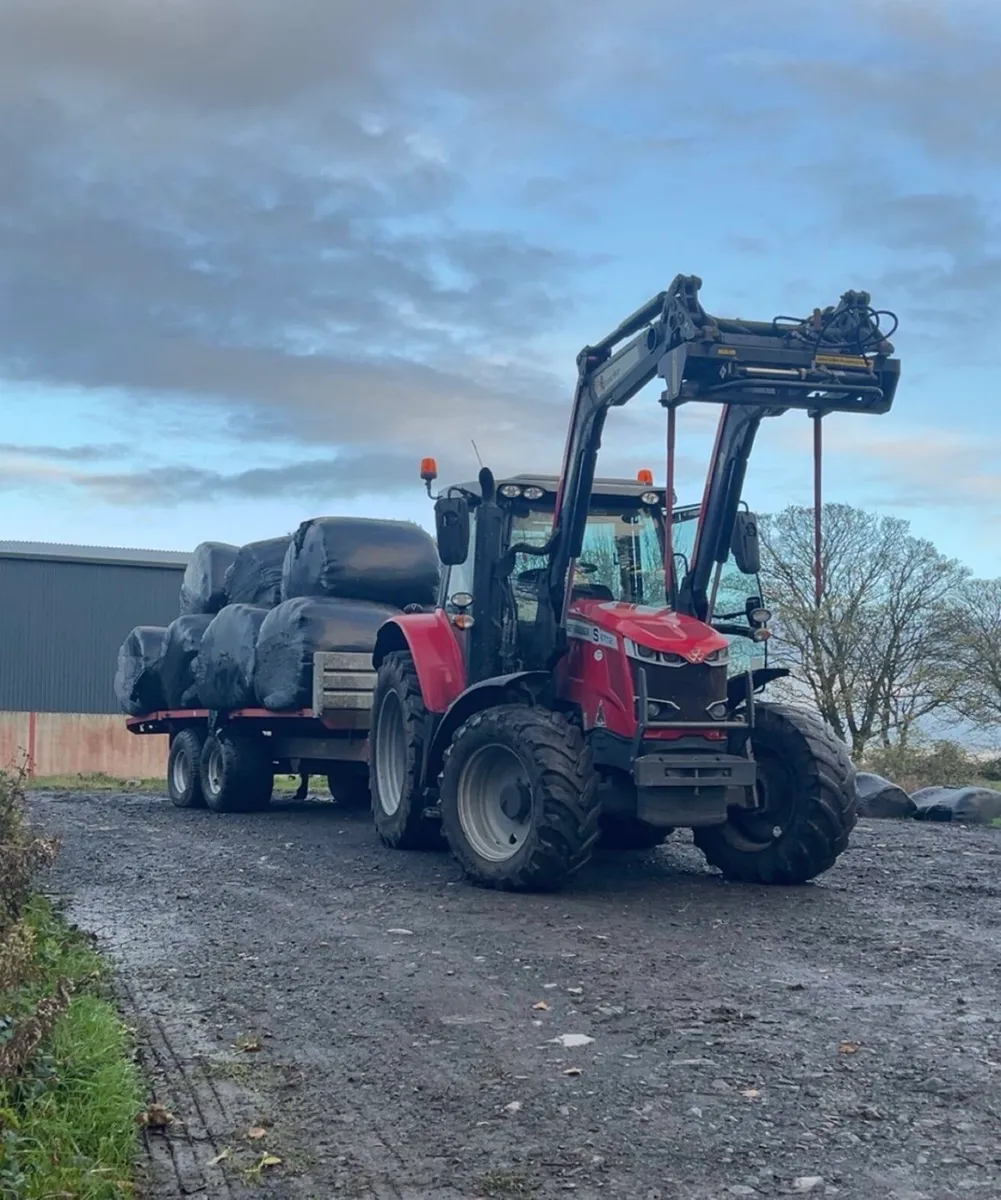 Bale haulage and stacking - Image 2