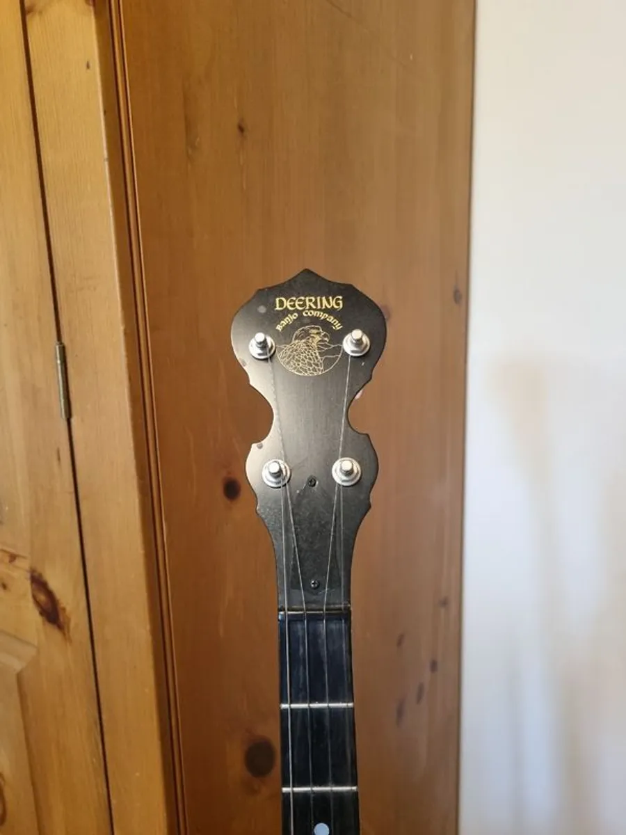 Deering Sierra 5 string banjo (used)1999 build - Image 2