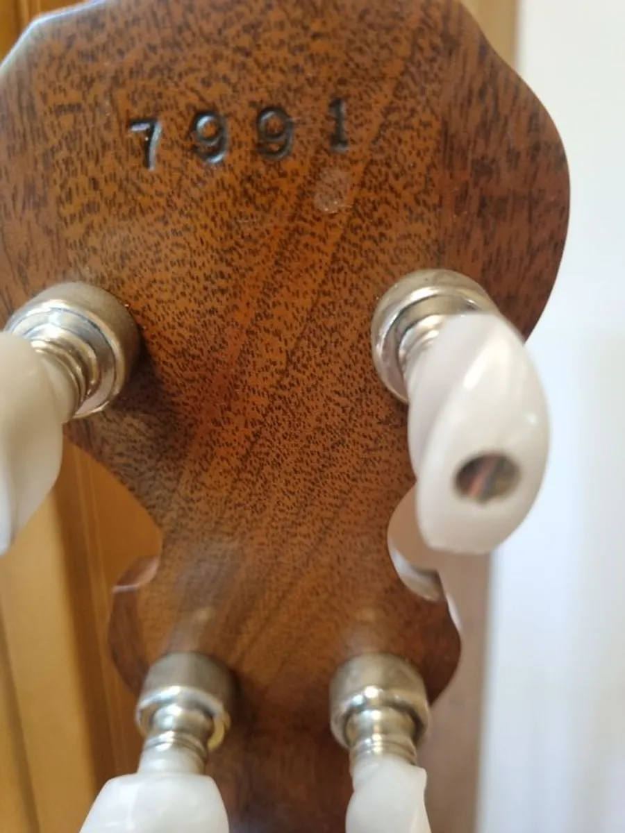 Deering Sierra 5 string banjo (used)1999 build - Image 4