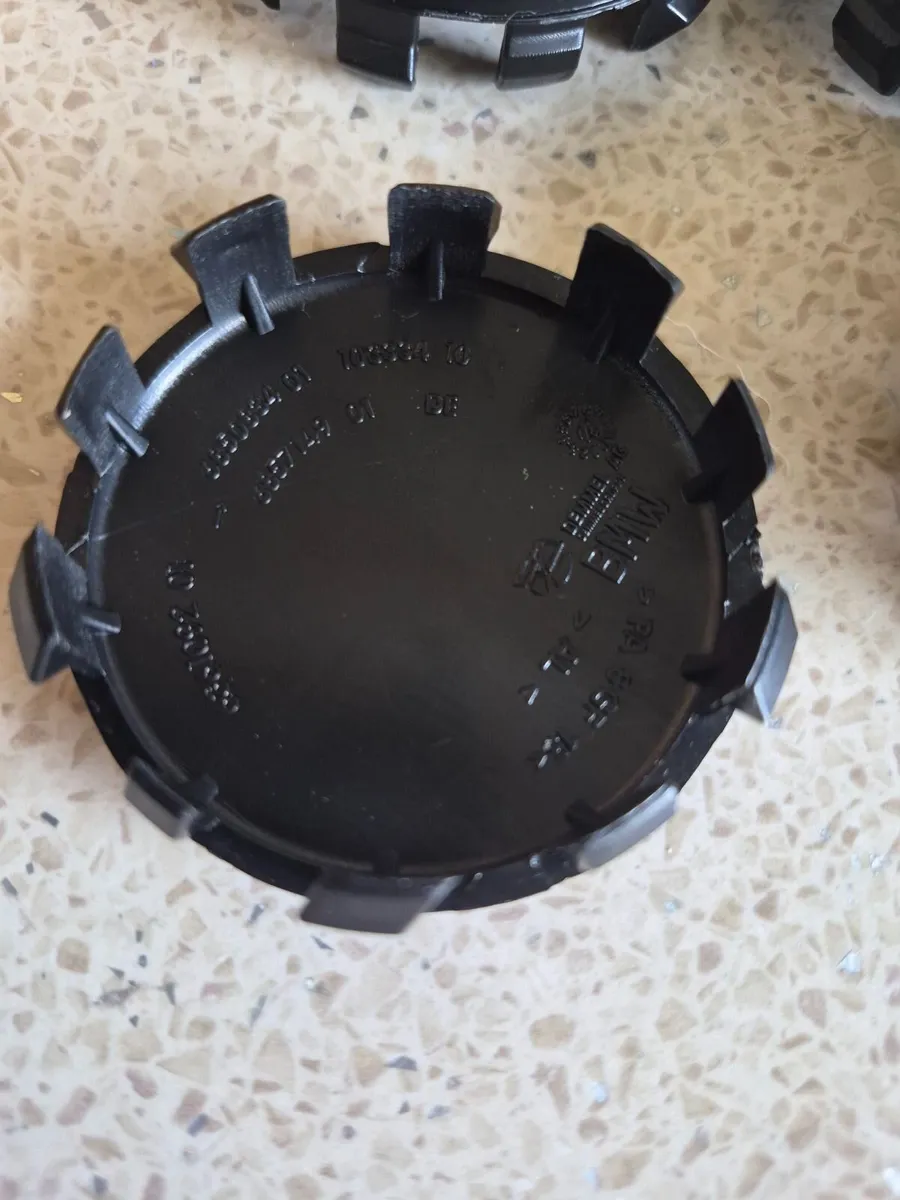Bmw All Black 56mm Caps - Free Post - Image 2