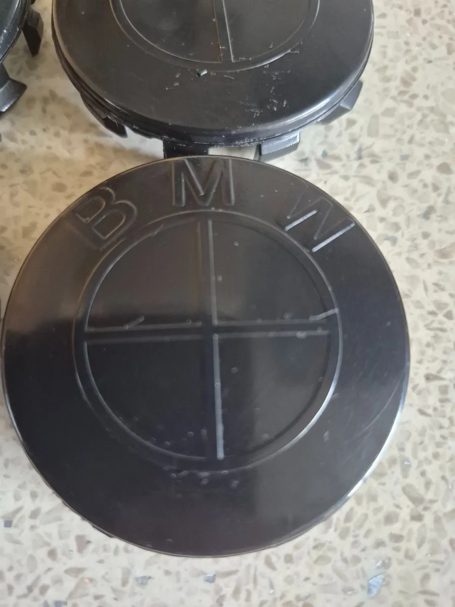 Bmw All Black 56mm Caps - Free Post - Image 3