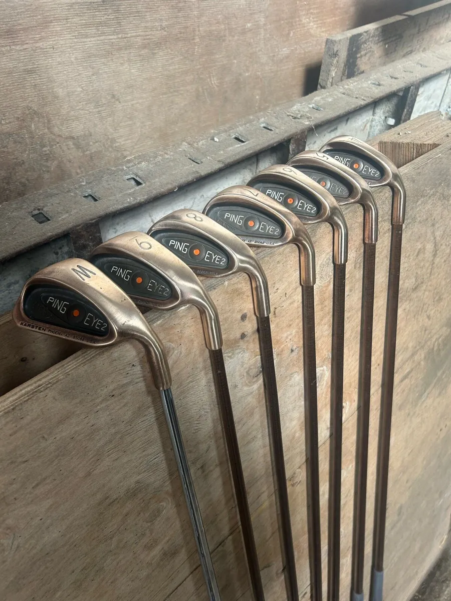 Ping eye 2 beryllium copper irons - Image 1