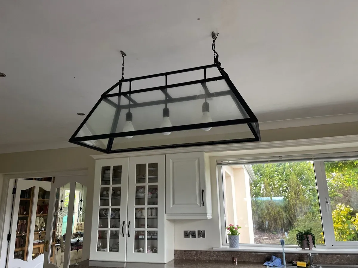 3 Light Pendant Fitting - Image 4