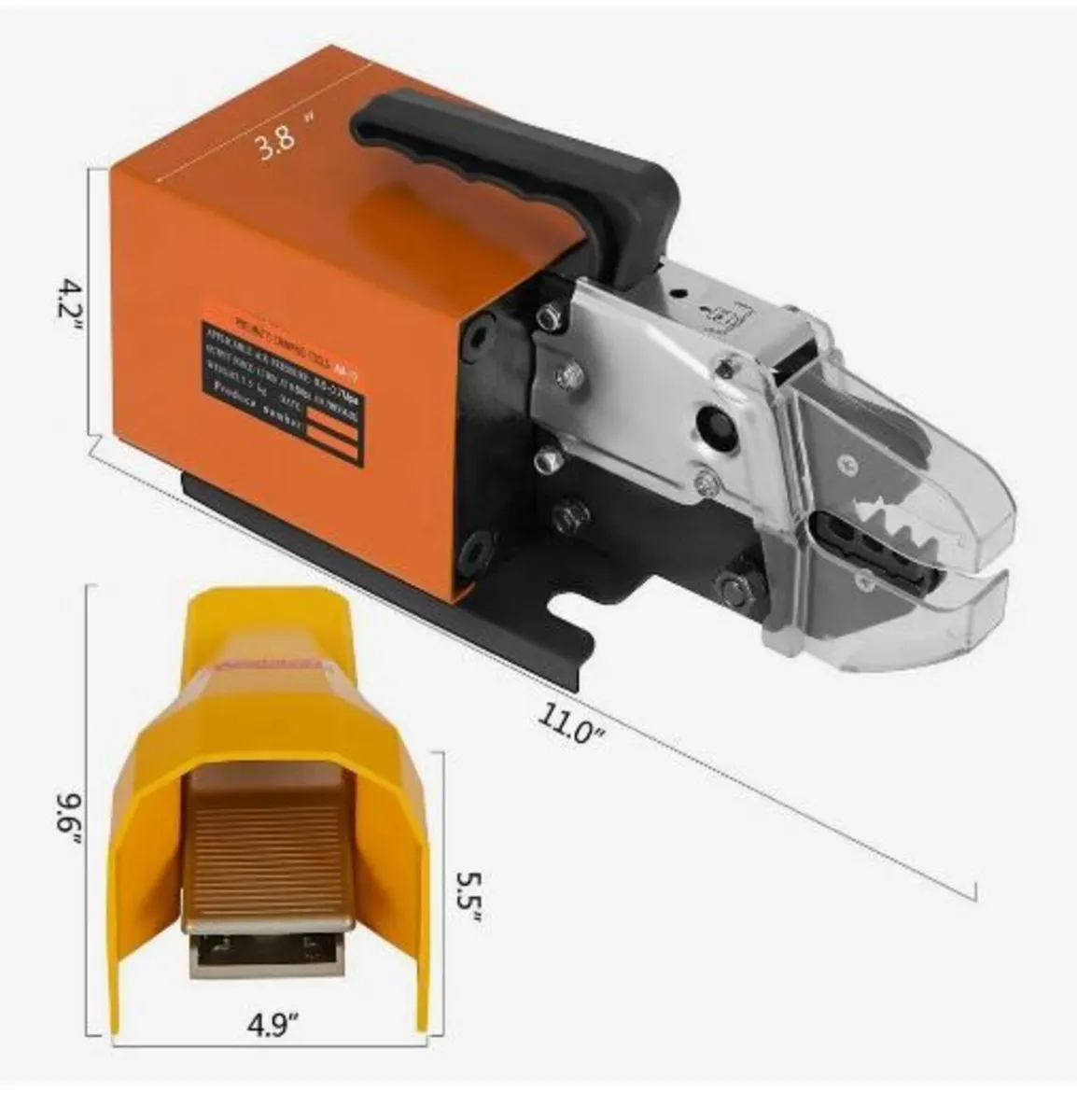 Pneumatic Crimping Tool Am-10, Air Powered - Image 2