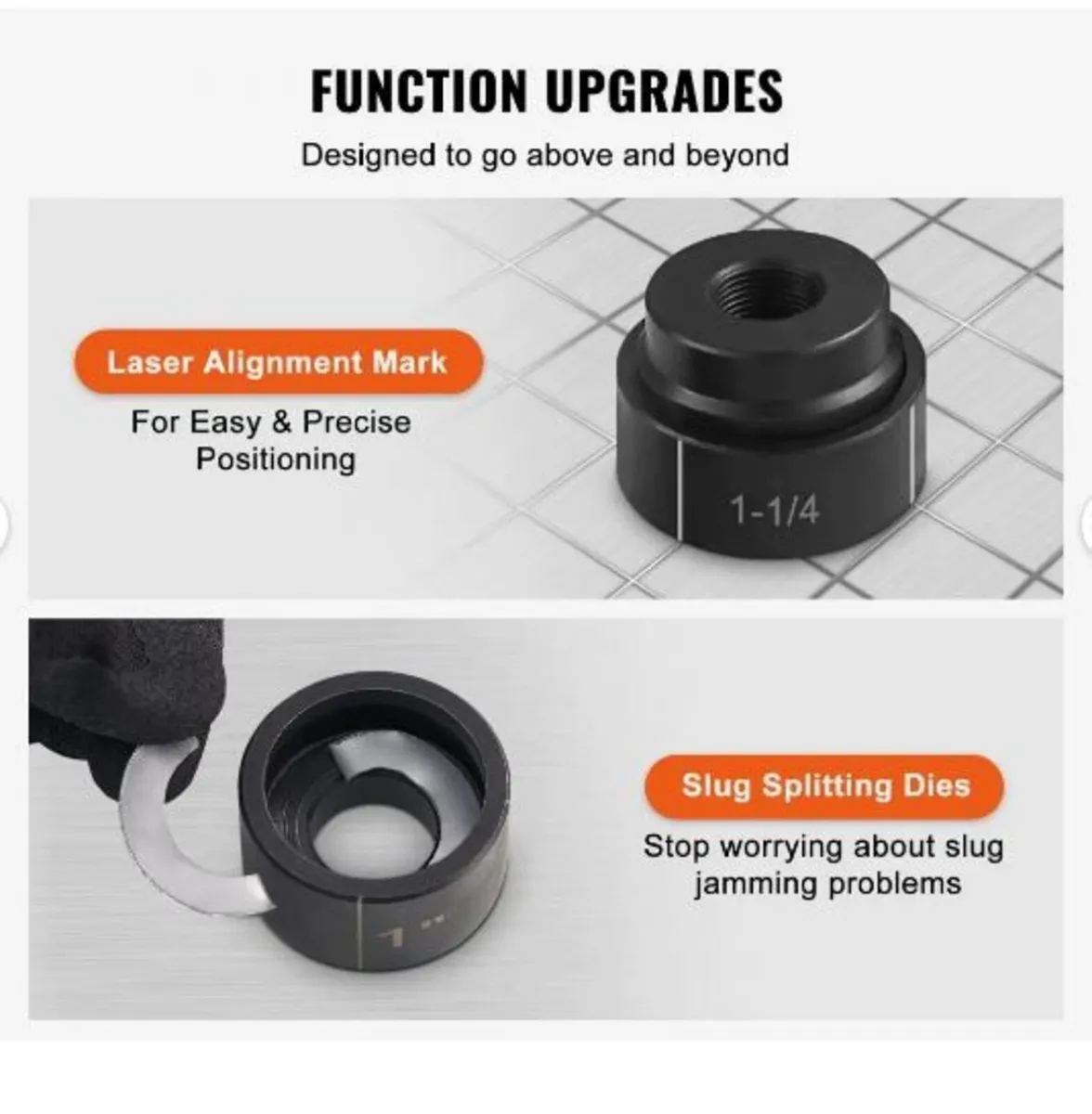 15 Ton Hydraulic Knockout Punch Driver Kit - Image 4