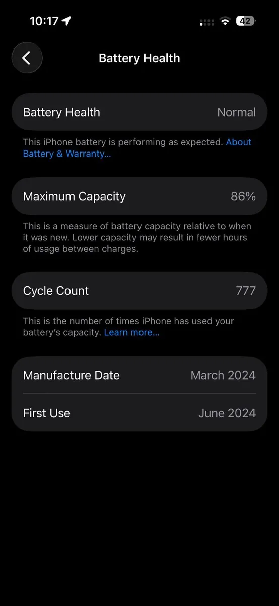 iPhone 15 Pro 128gb Unlocked Black Titanium - Image 3