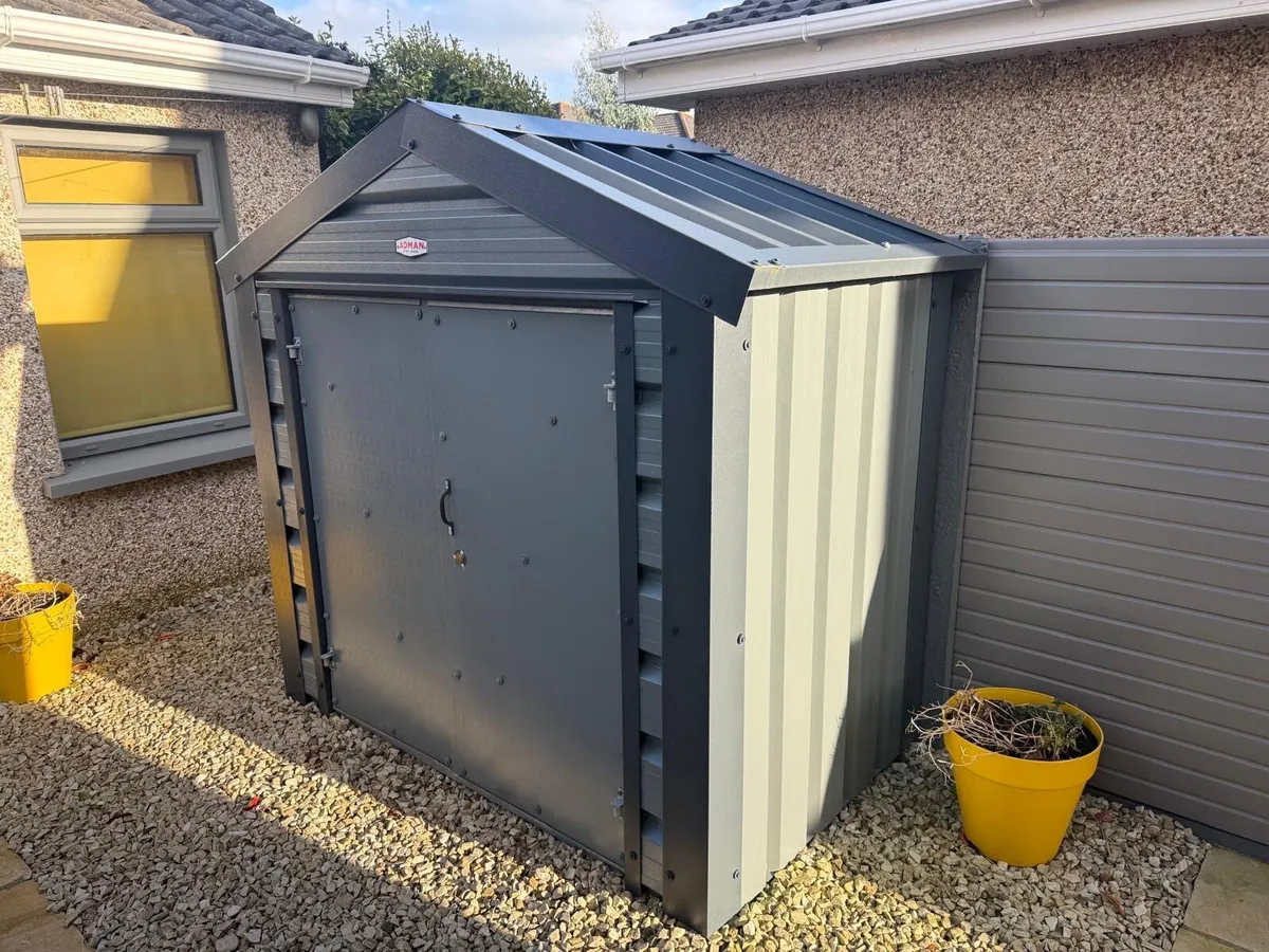 Adman Steel Garden Shed - Image 2