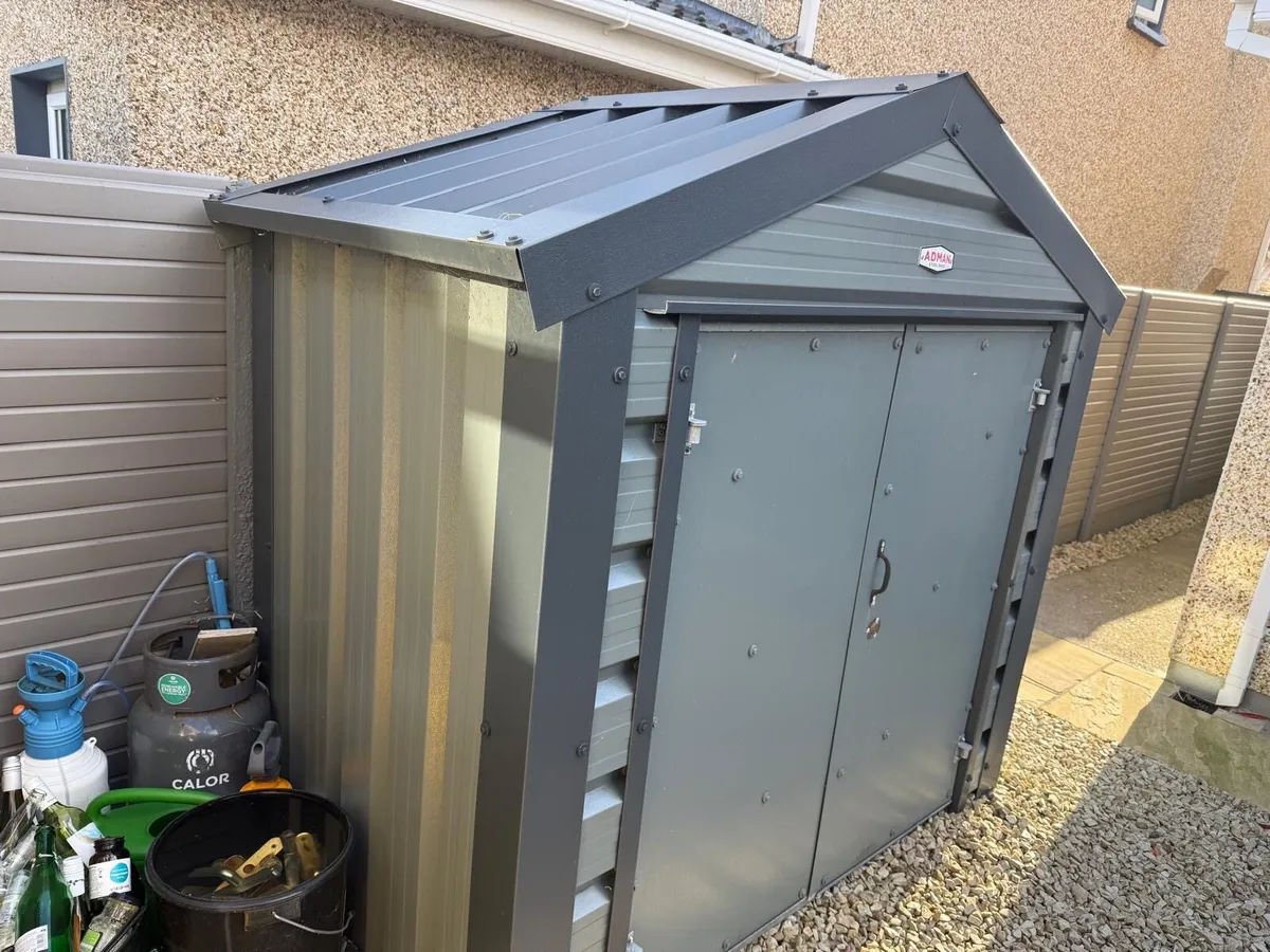 Adman Steel Garden Shed - Image 3