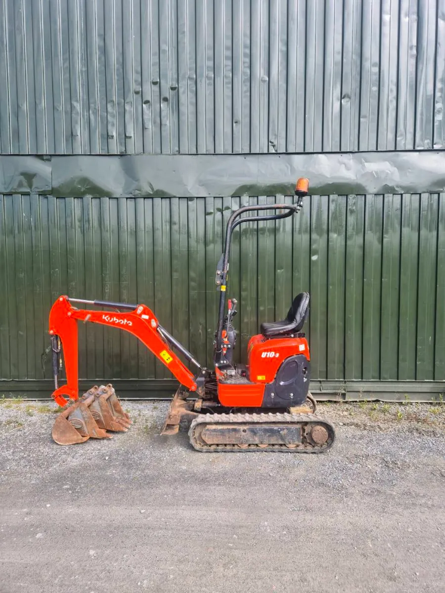 2021 kubota micro digger - Image 1
