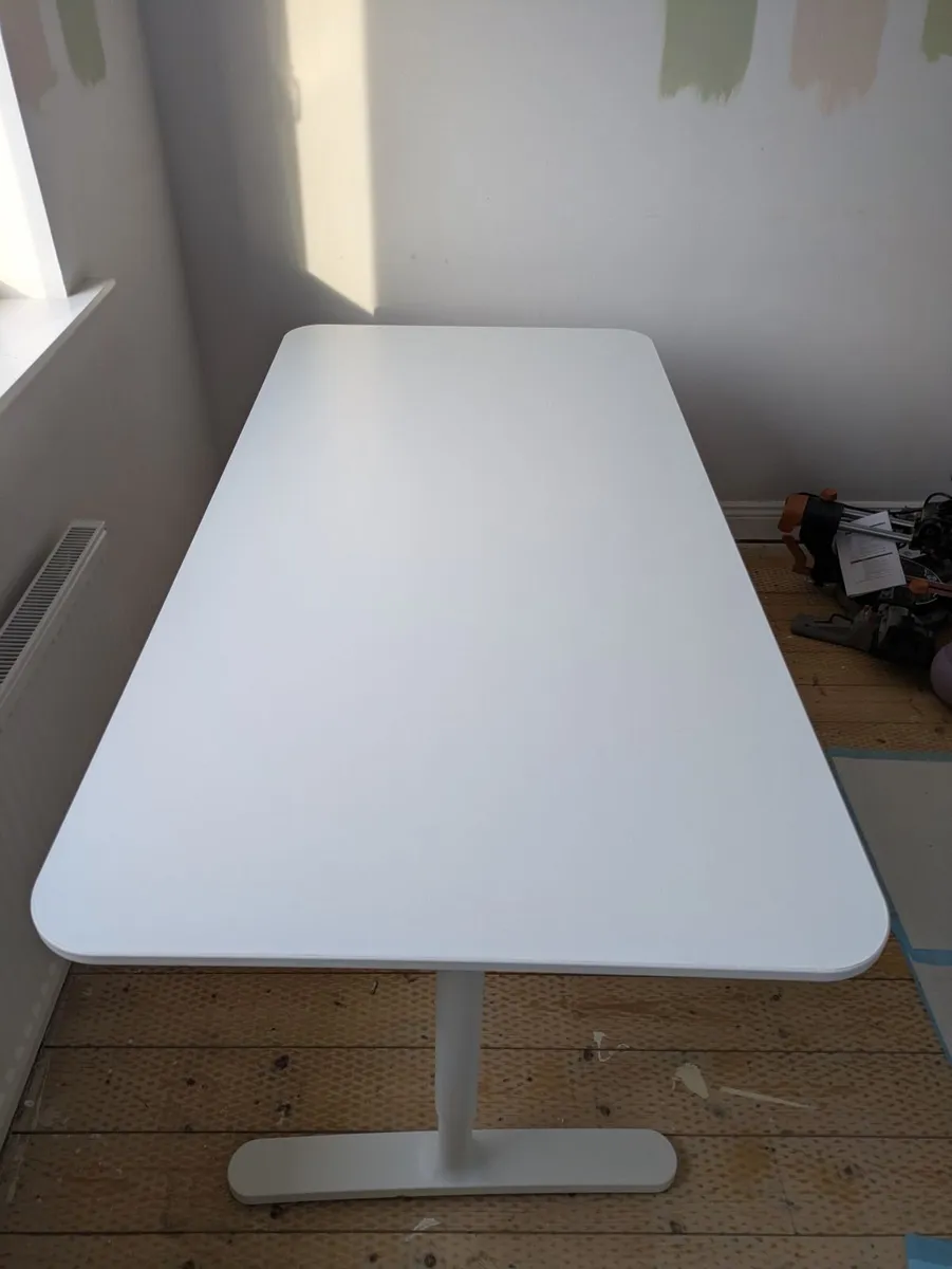 Desk Ikea Bekant White 160x80 - Image 3