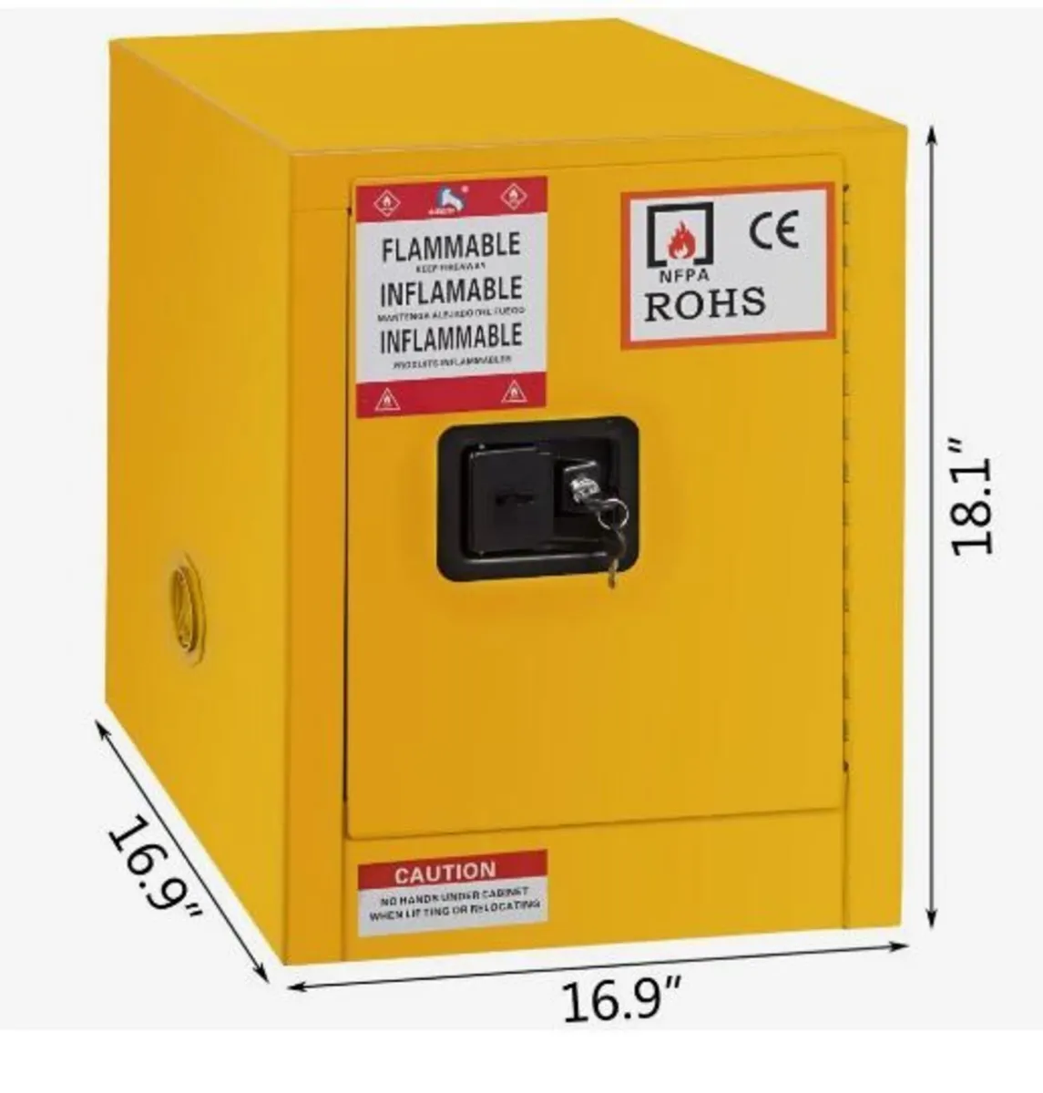 41.6 L Safety Cabinet 42.9 x 42.9 x 46 cm - Image 4