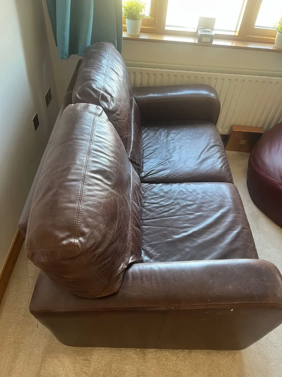 Free Leather Couch - Image 3