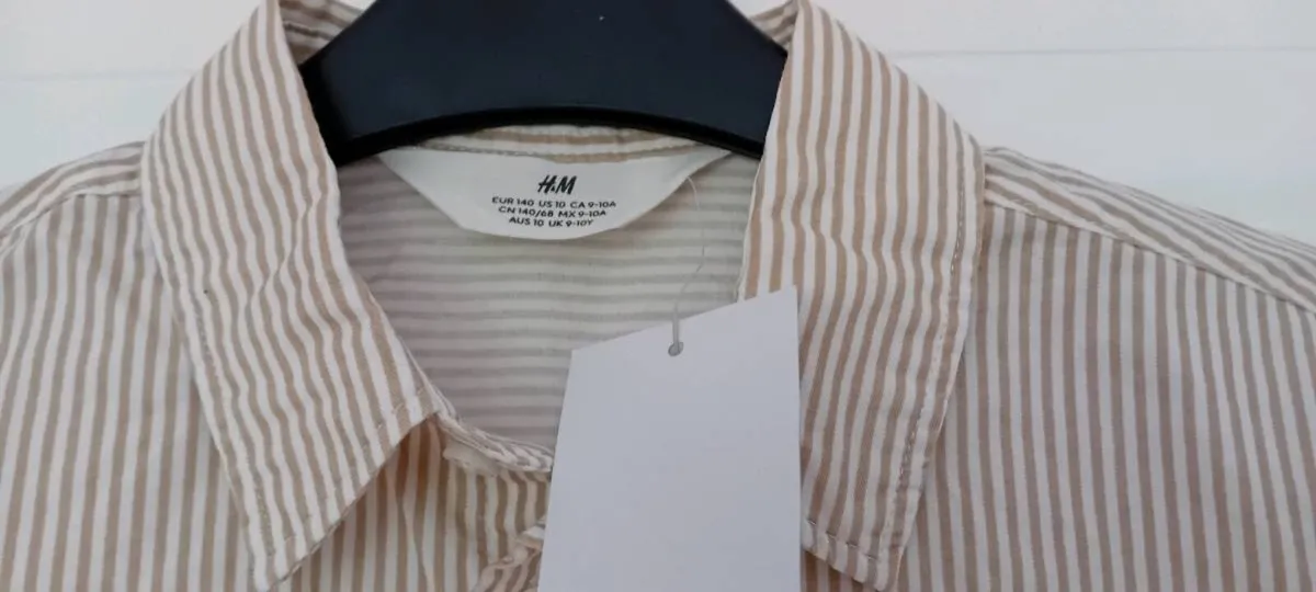 H&M New Shirt 9-10yrs - Image 2