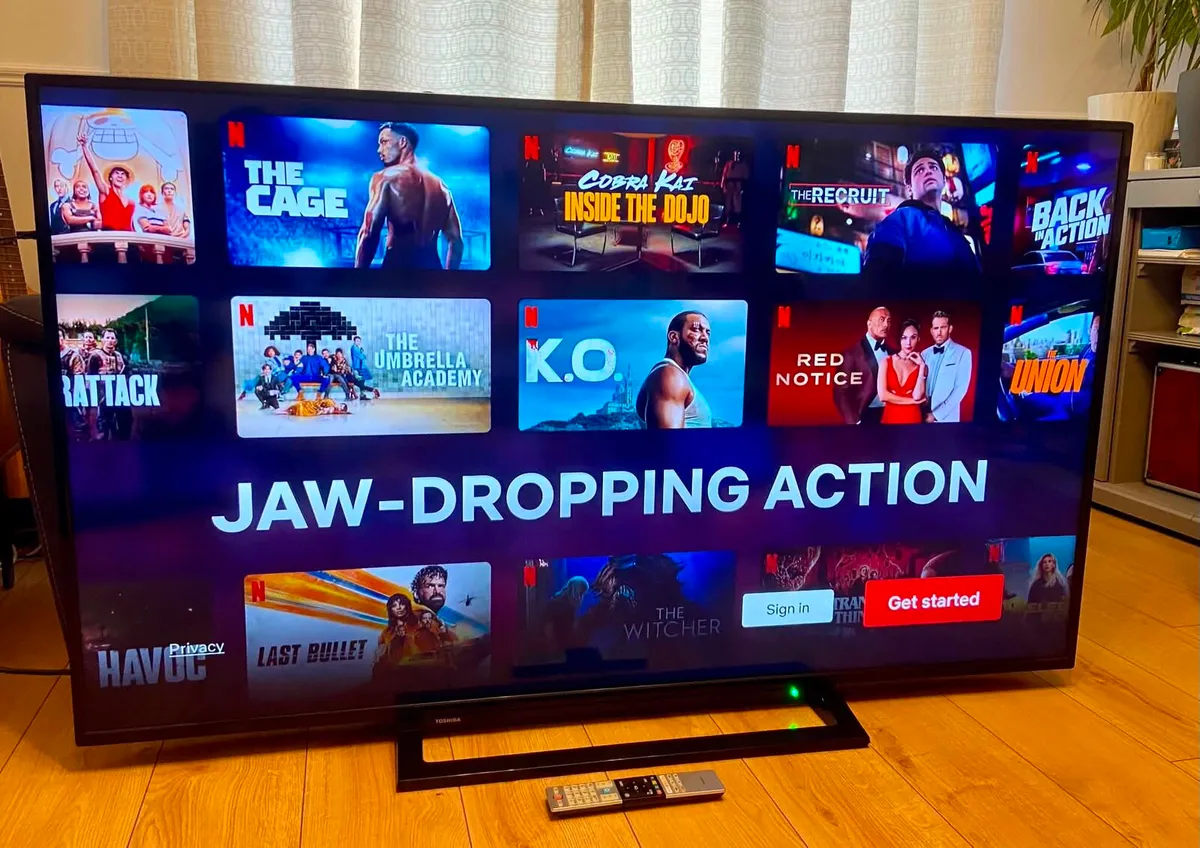 Toshiba 65” 4K Ultra HD Smart TV - Image 1