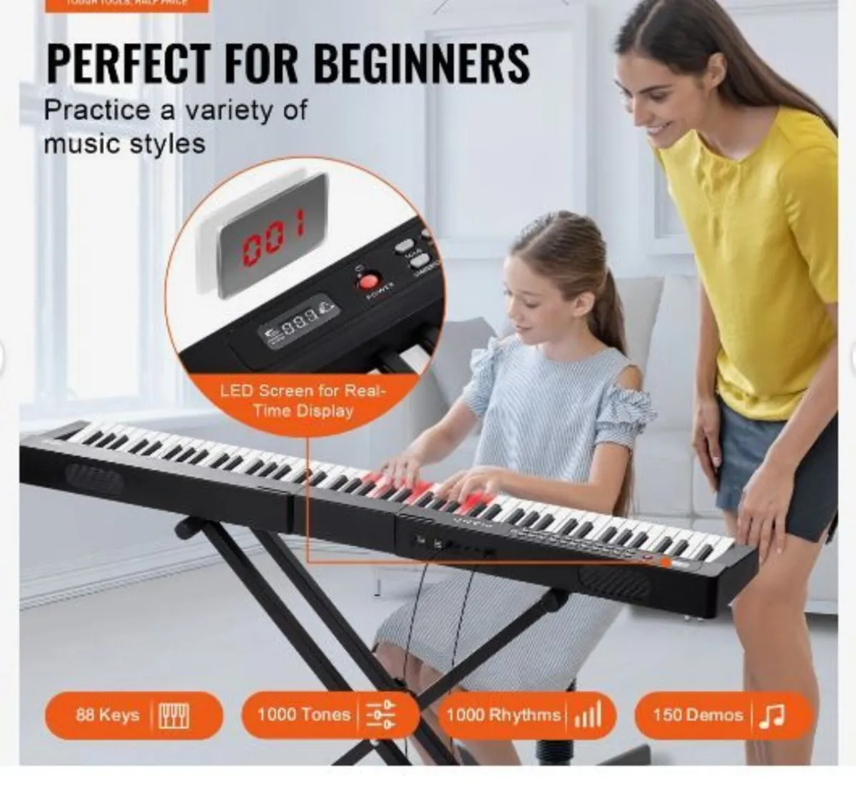 88 Key Digital Piano Keyboard - Image 2