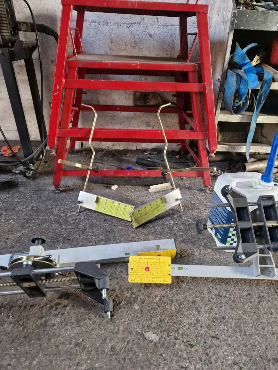 Geolux wheel alignment with tables - Image 1