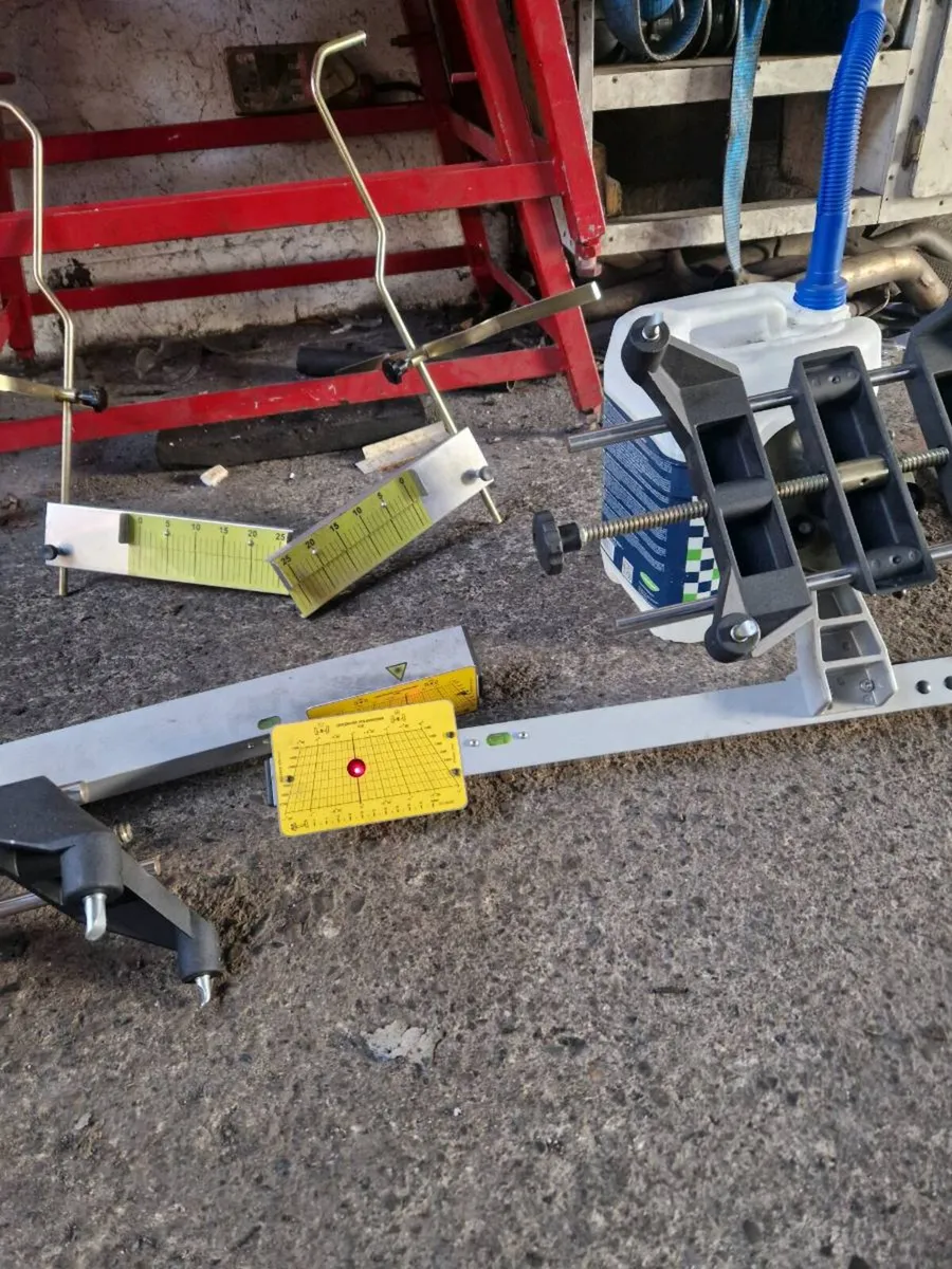 Geolux wheel alignment with tables - Image 2