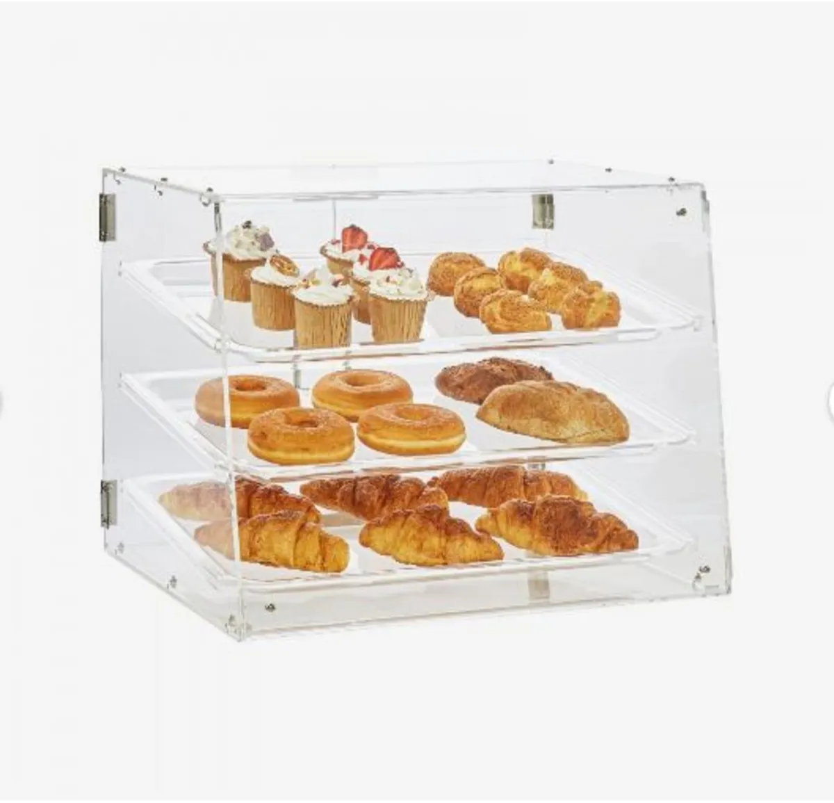 Pastry Display Case, 3-Tier Commercial - Image 1
