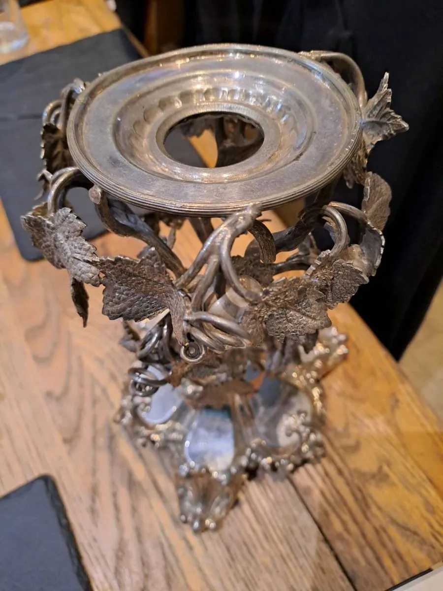 Silver Plated Grapevine Centrepiece - Image 3