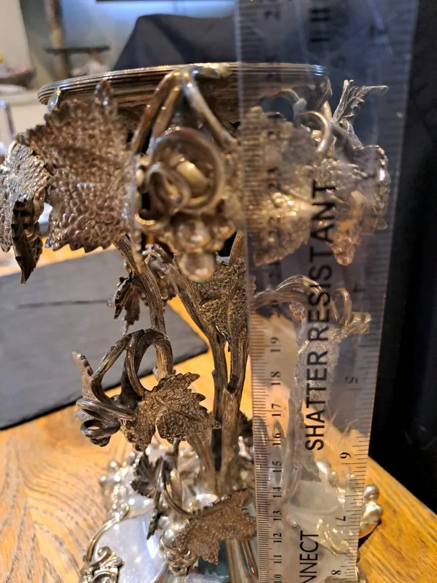 Silver Plated Grapevine Centrepiece - Image 4
