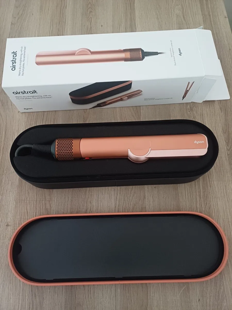 Dyson Airstrait Dryer & Straightener – Amber Silk - Image 1