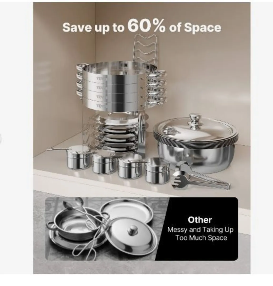 Chafing Dish Buffet Set, 5 Qt 4 Pack - Image 4