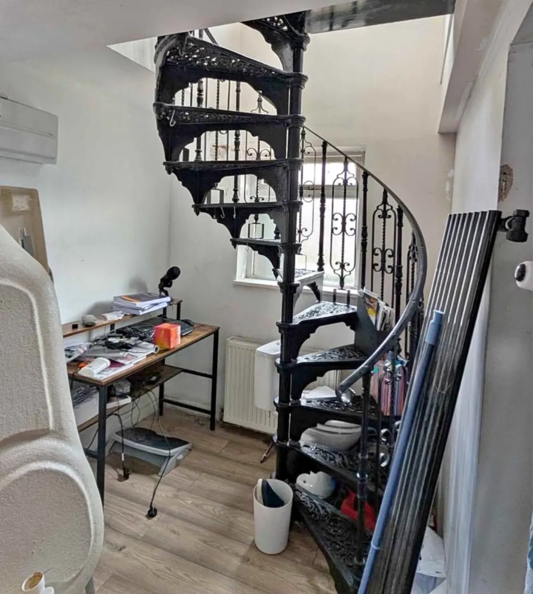 Wrought Iron spiral staircase - Image 2