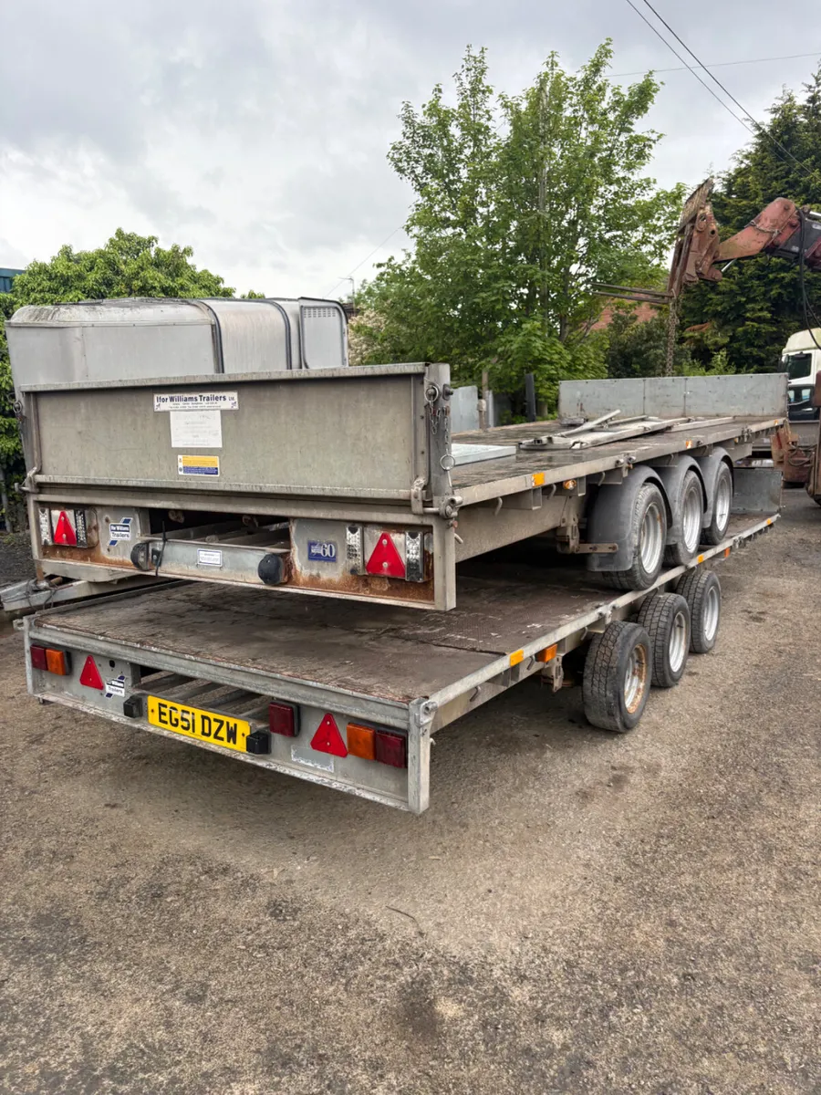 Ifor Williams 18ft flat bed  trailer - Image 2