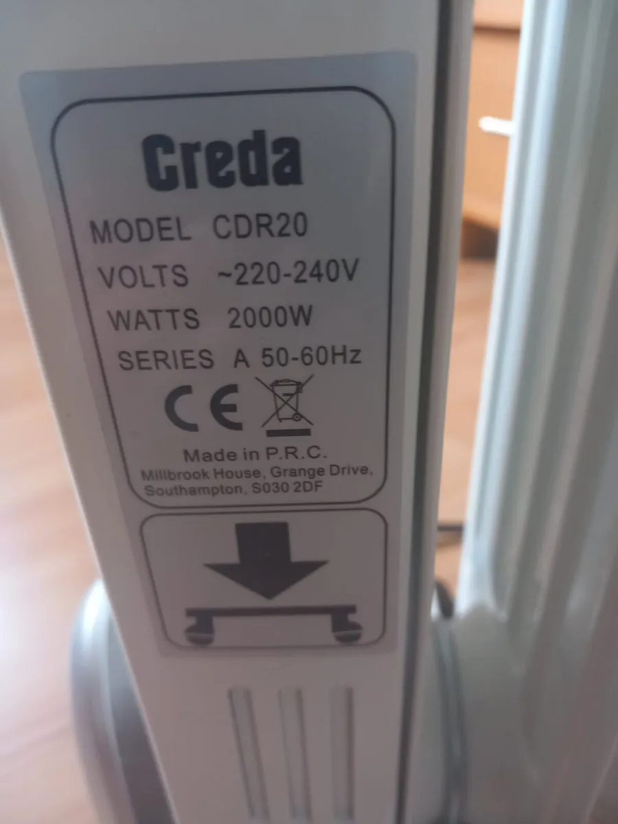 2 Creda Storage heaters - Image 3