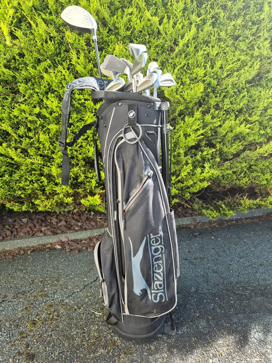 Golf clubs plus bag - Image 1