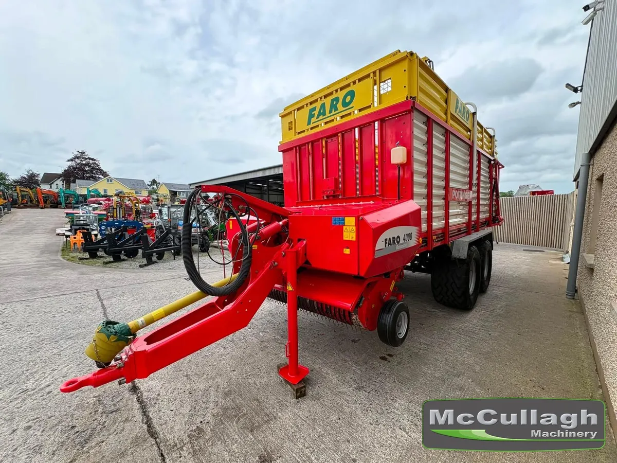 Used Pottinger Faro 4000 Silage Wagon - Image 3