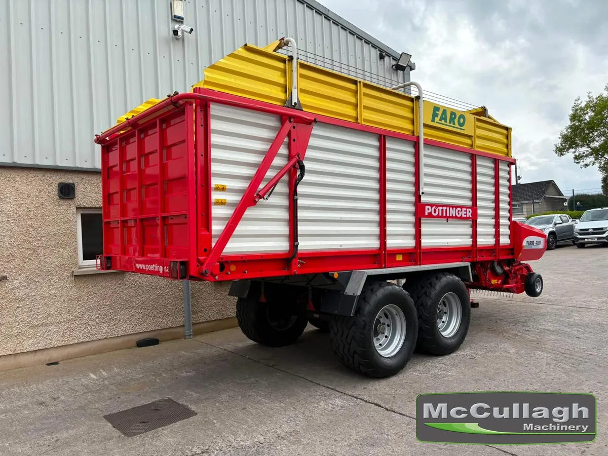 Used Pottinger Faro 4000 Silage Wagon - Image 2