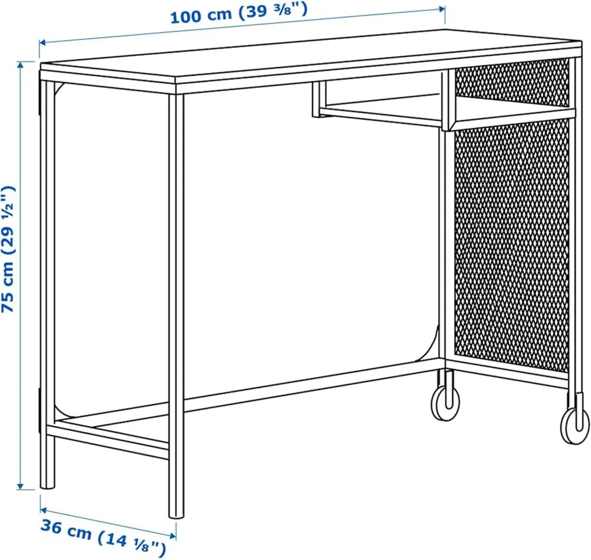 IKEA desk - Image 4