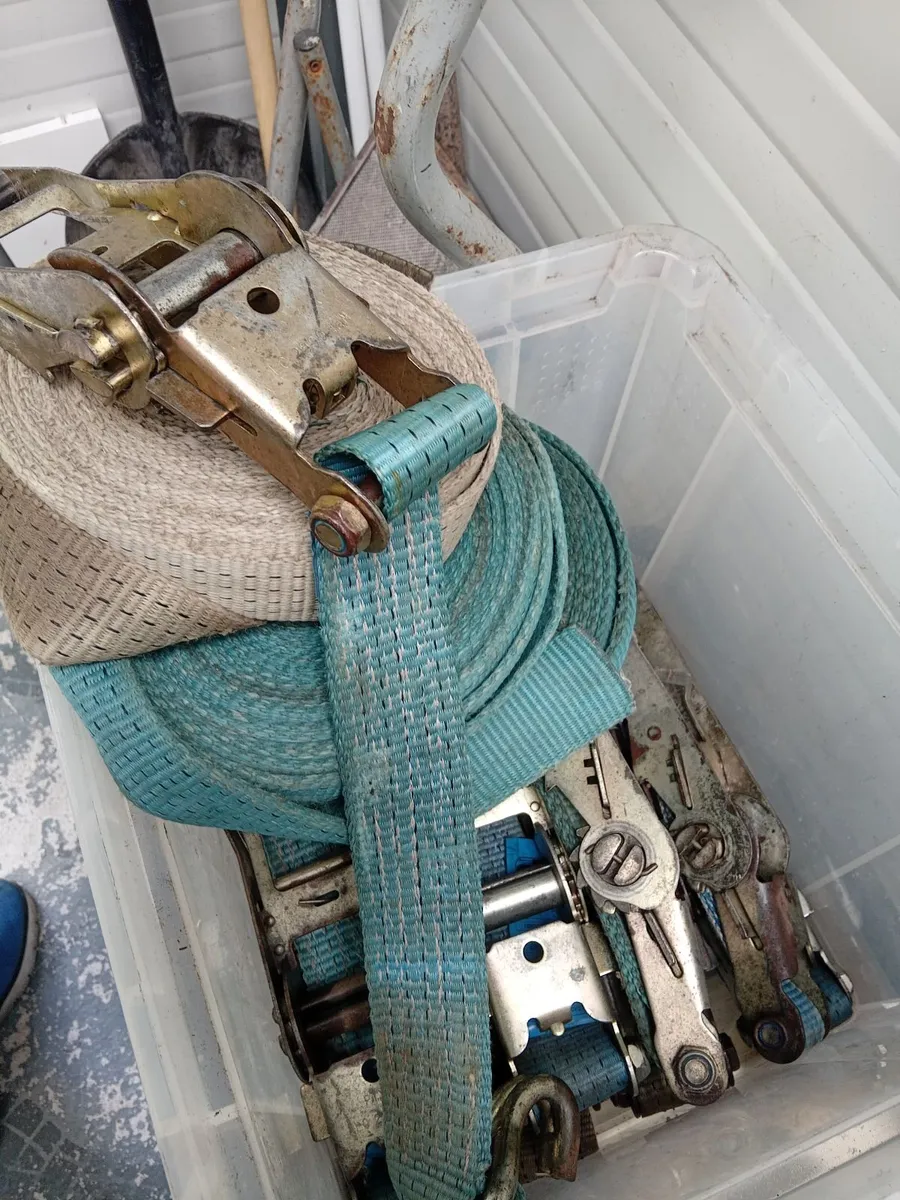 Heavy duty Ratchet Straps - Image 2