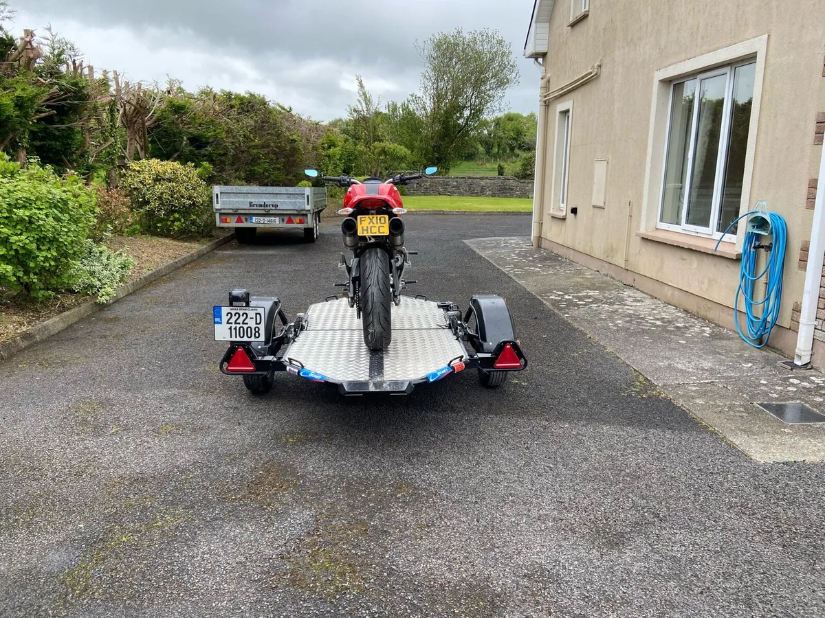 Crochet motorcycle trailer - Image 3