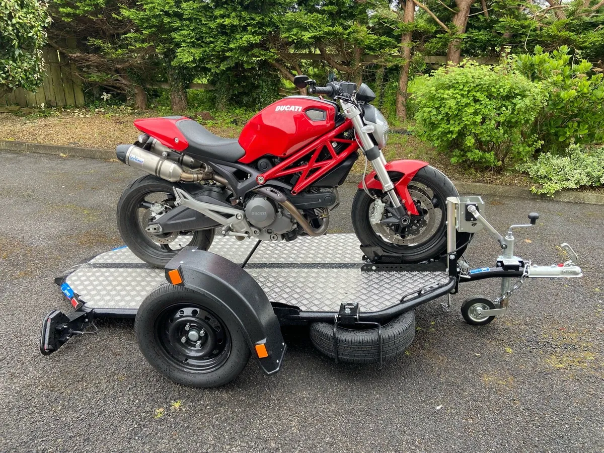 Crochet motorcycle trailer - Image 2