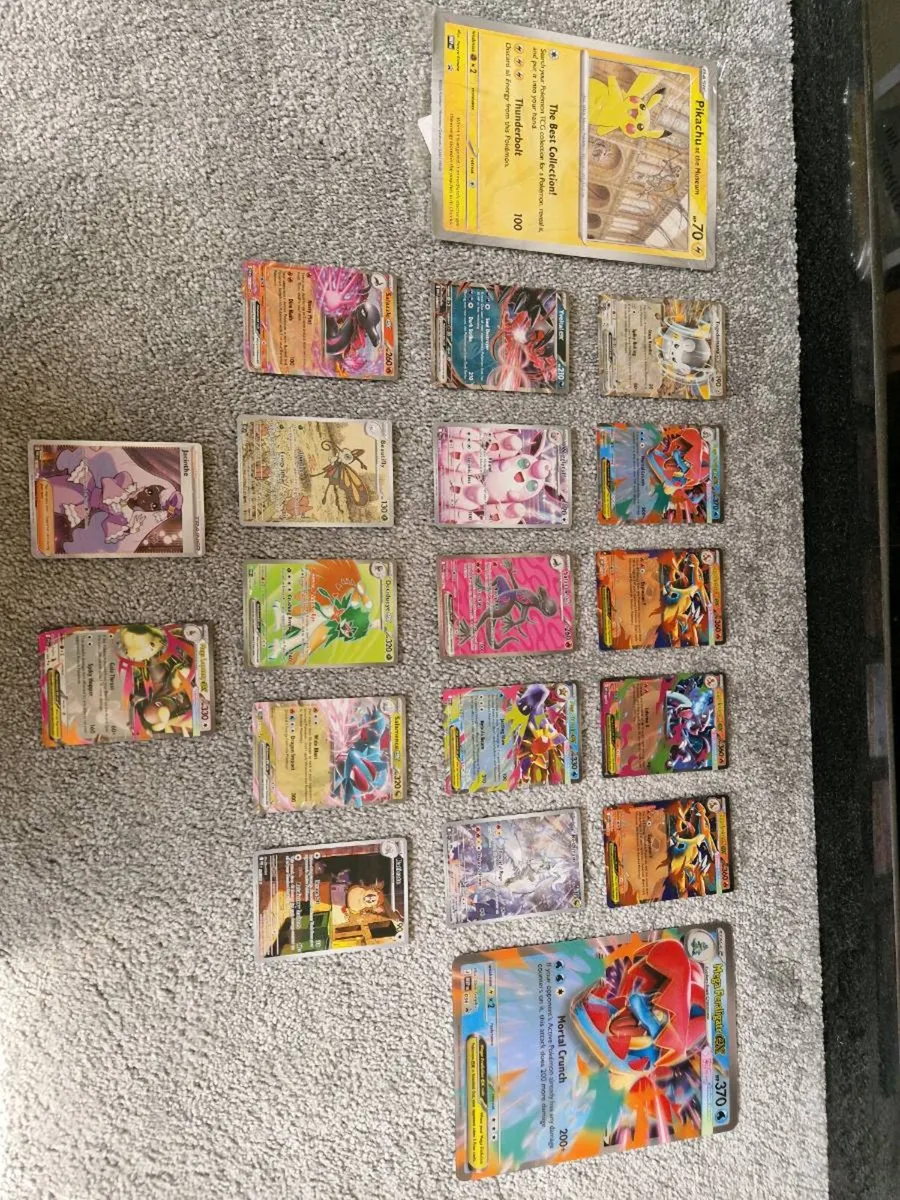 Pokemon foil cards