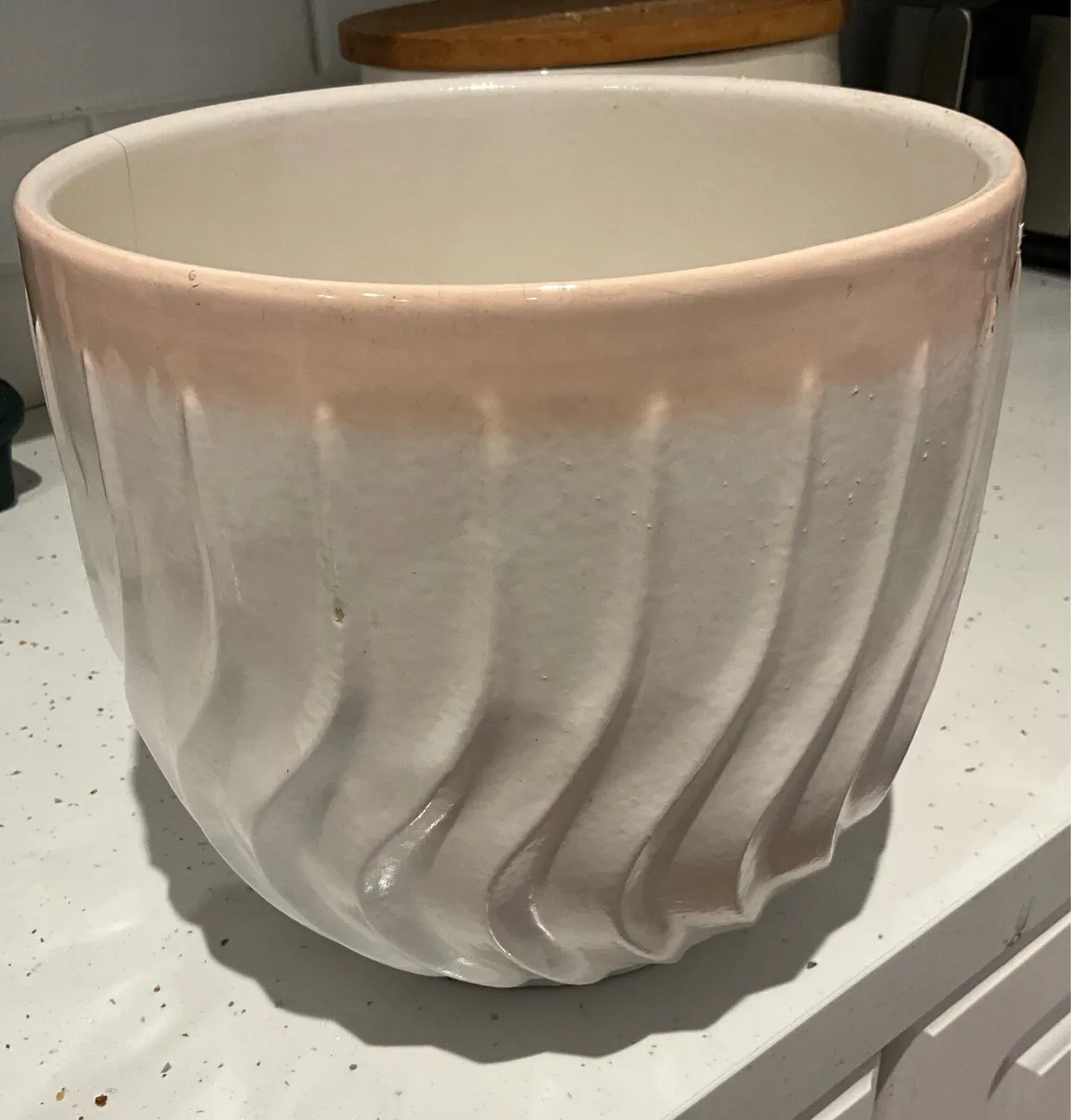 Jardiniere with Ribbed Pot & Matching Stand - Image 3