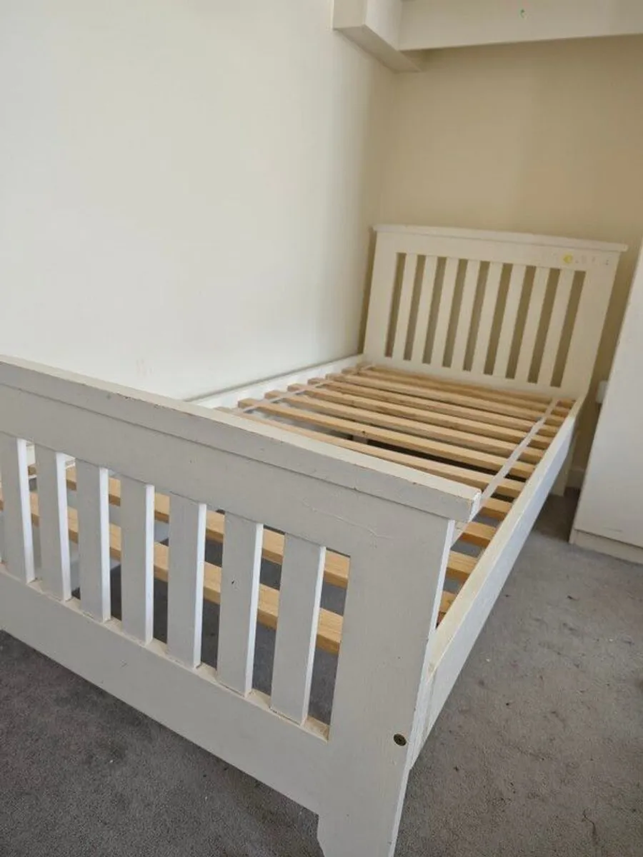 solid oak bed - Image 2