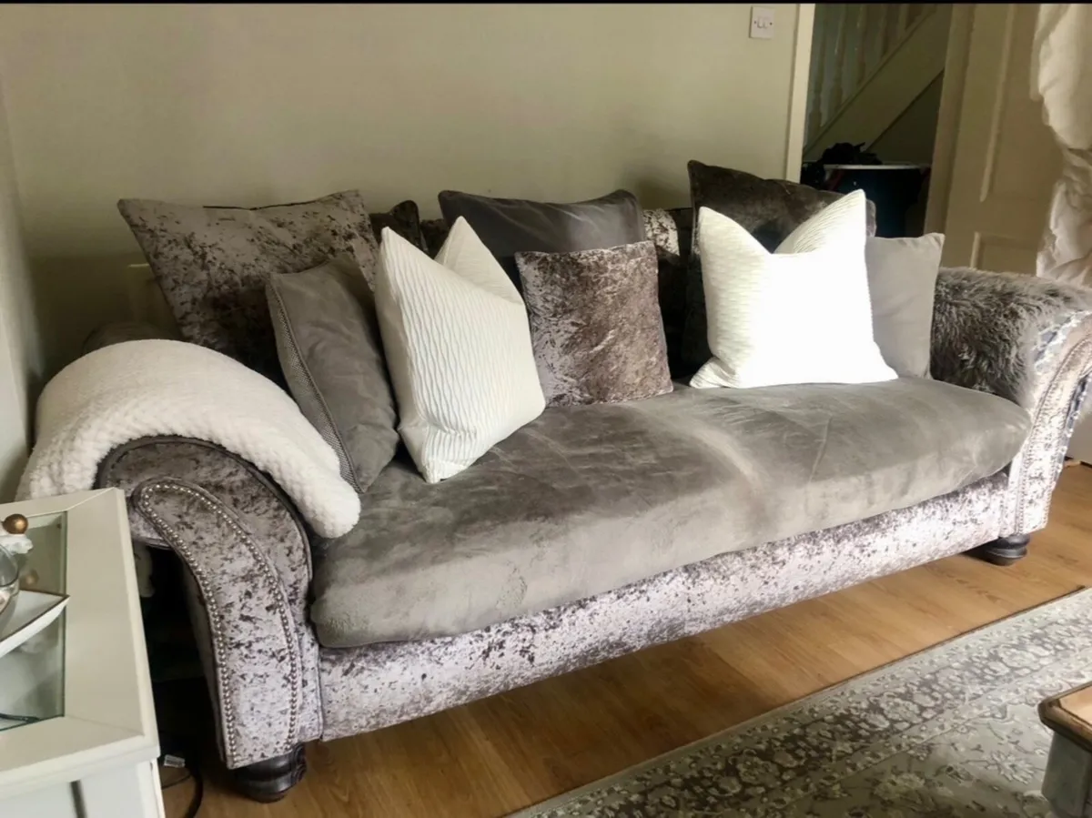 Sofa & swivel chair - Image 1