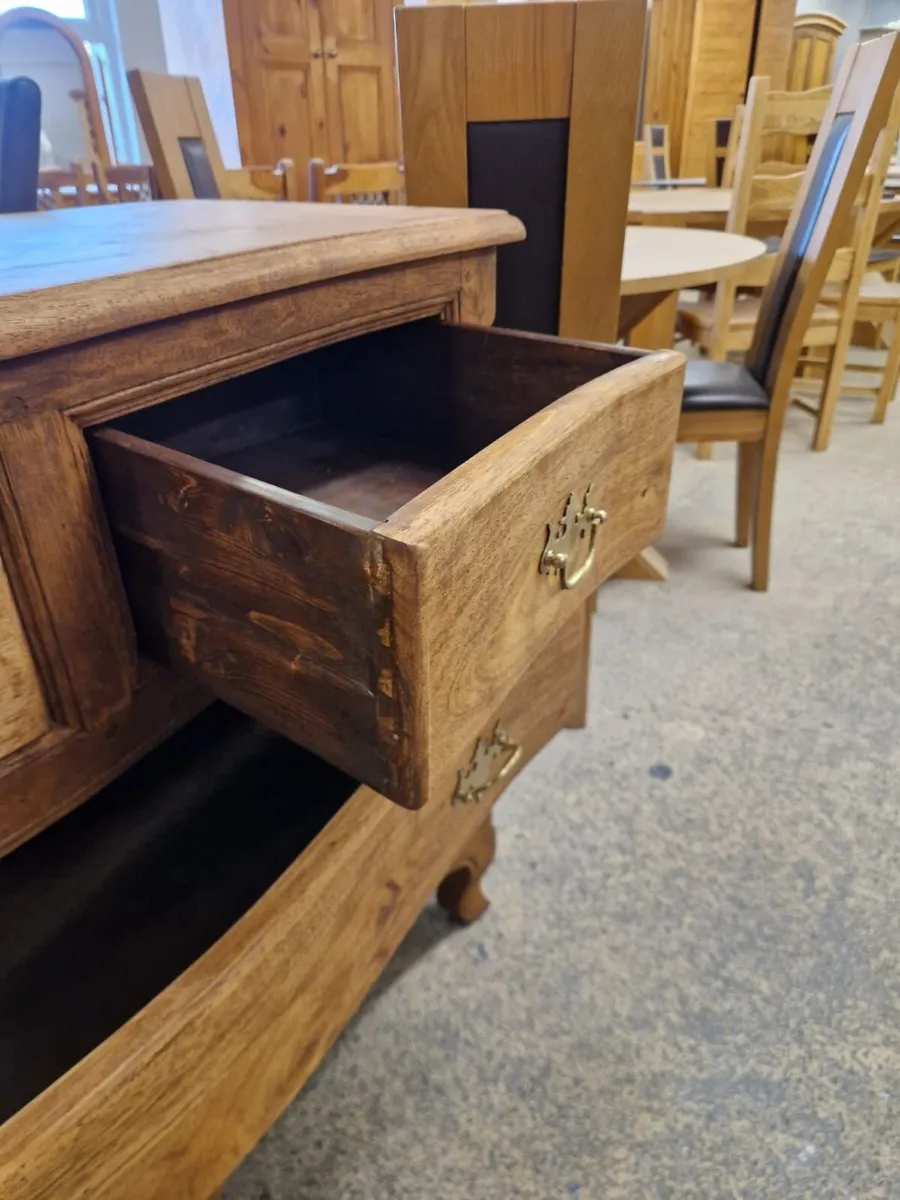 Large Vintage oak chest of drawers - Image 3