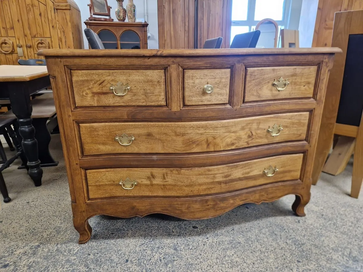 Large Vintage oak chest of drawers - Image 4