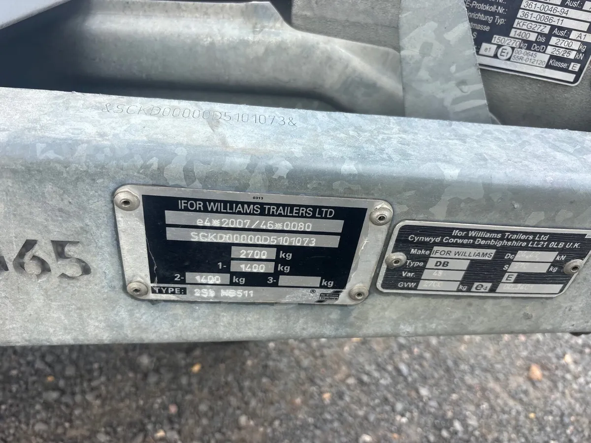 IFOR WILLIAMS HB511 WHITE MINT No Vat - Image 2