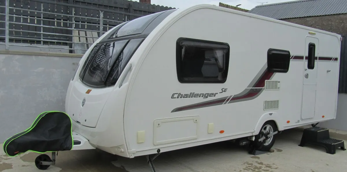2014 Swift Challenger 530 SE touring caravan - Image 1