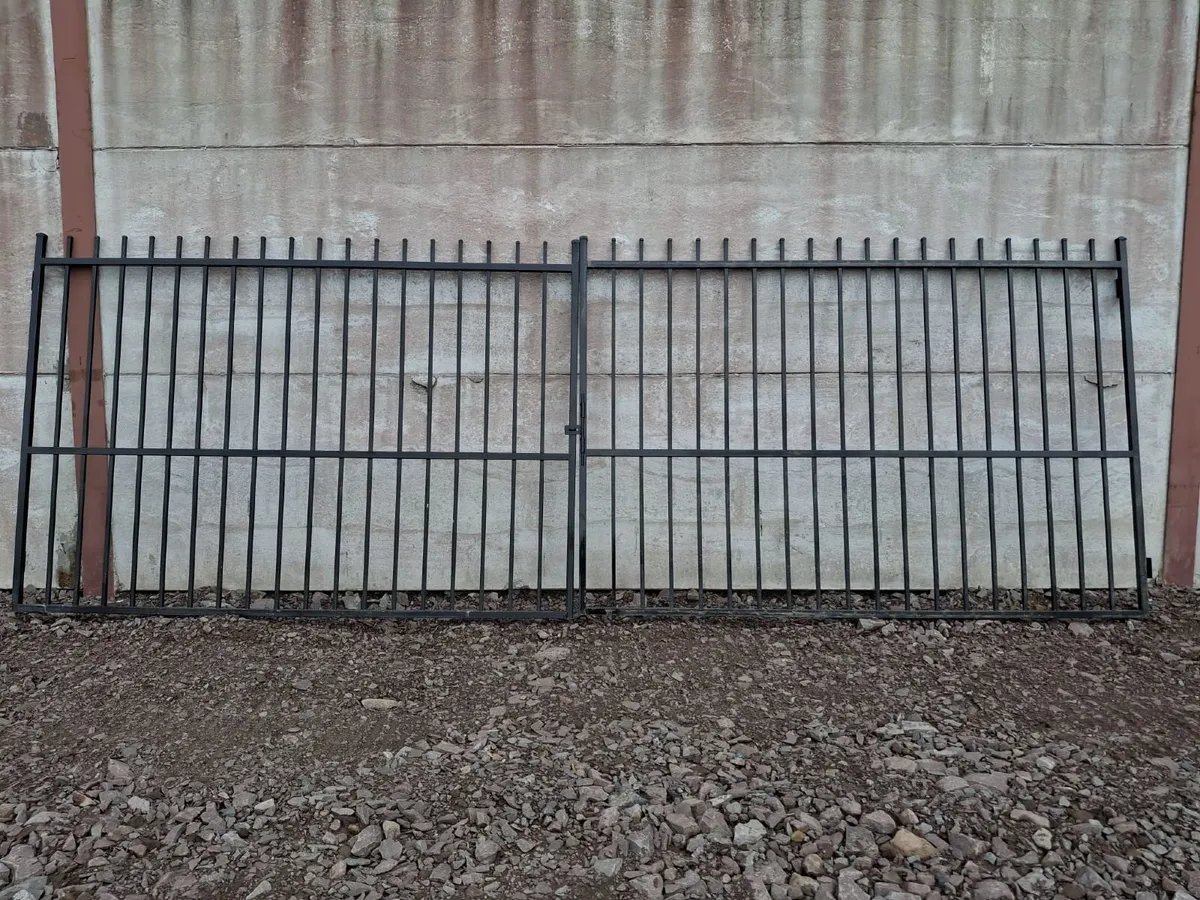 Pair of driveway / yard gates - Image 1