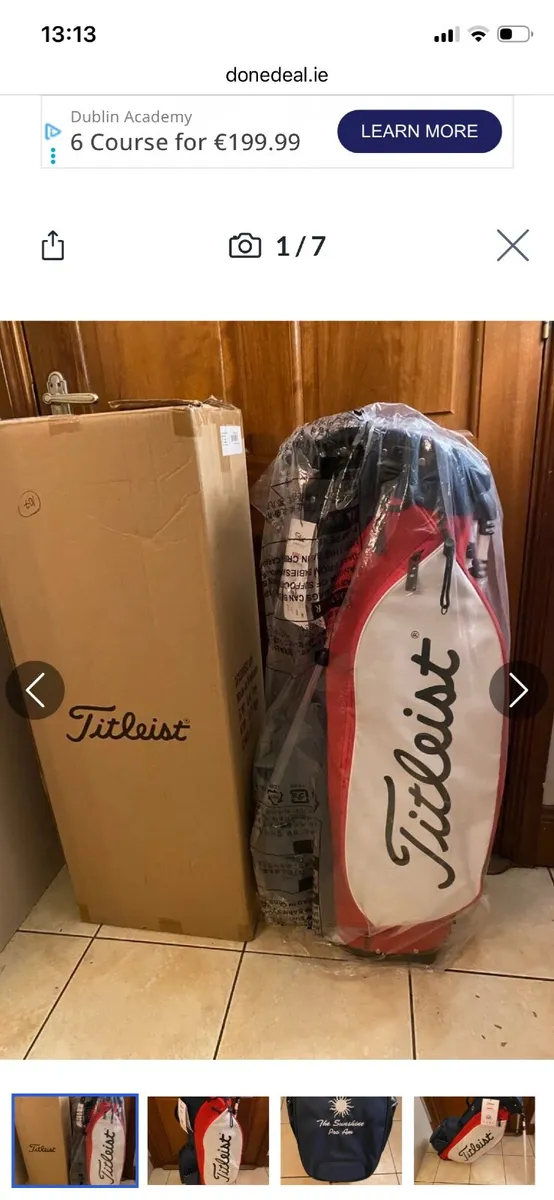 Titleist Players 5 Stand Bag NEW NEW NEW - Image 1